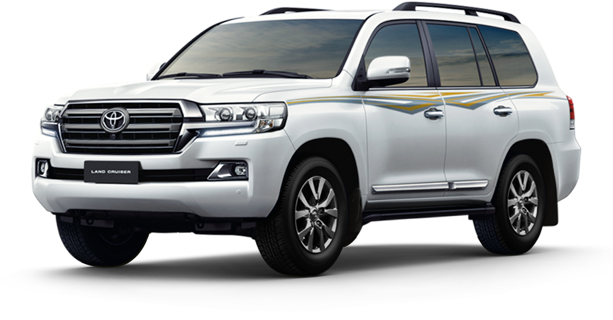 Toyota Land Cruiser V8 rental in Accra